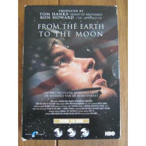From the Earth to the Moon (tv serie) 3-DVD Tom Hanks Apollo
