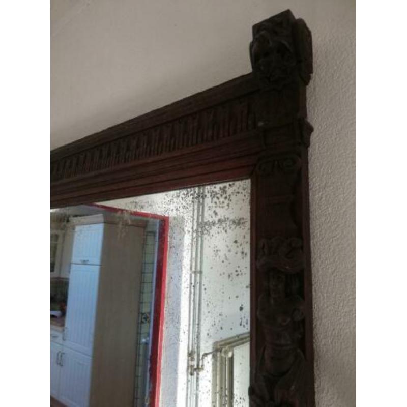 Mechelse spiegel hout