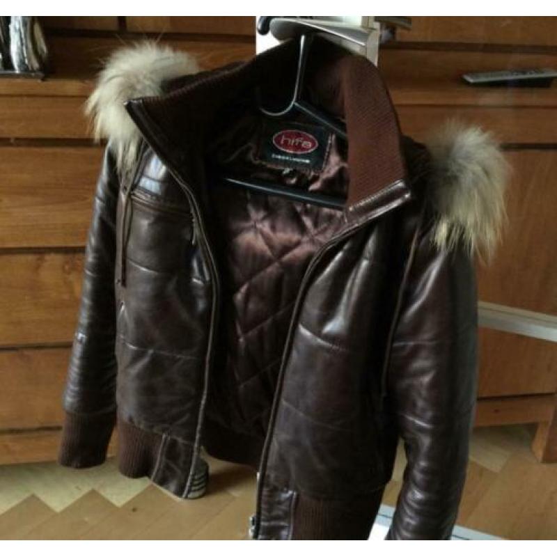Echt kleren Jack, bruin merk HIFA