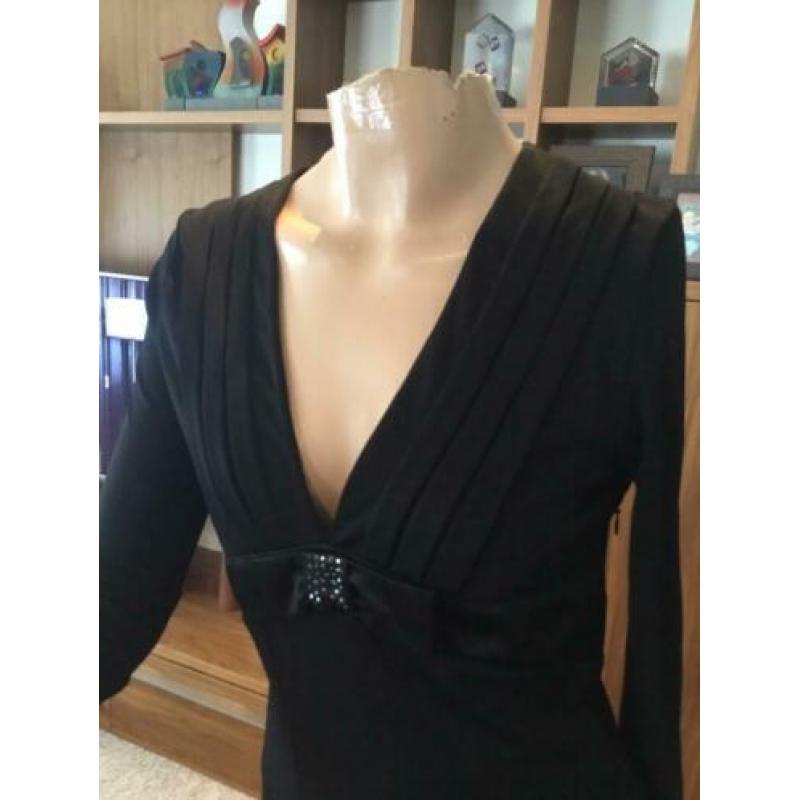 BLUMARINE jurk met steentjes maat m, vaste onderjurk