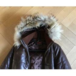 Echt kleren Jack, bruin merk HIFA
