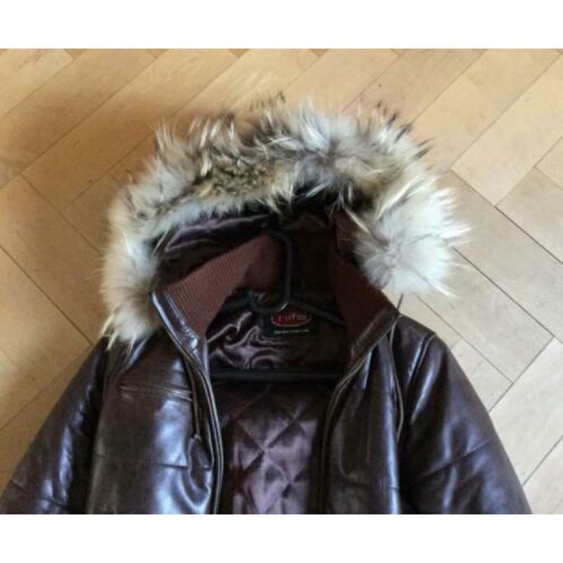 Echt kleren Jack, bruin merk HIFA