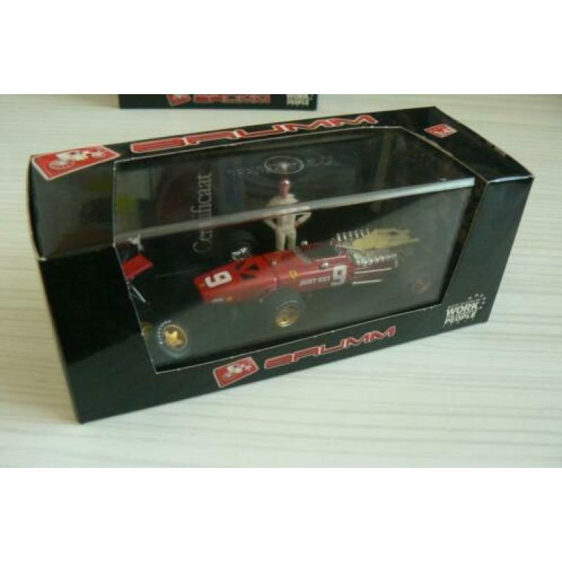 Brumm Ferrari 312 F1 GP Zuid-Afrika 1968 1/43