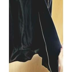 H&M blazer/jasje zwart met zilveren details maat 36