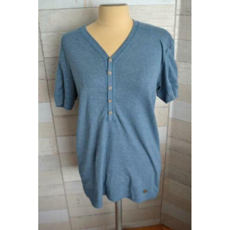 alcott blauw heren shirt in maat L - I12