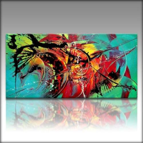 " Turbulence " prachtig h Acrylschilderij 120 cm x 60 cm