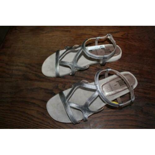Pitt vlotte zilvere sandalen mt 39 SUPERKOOPJE