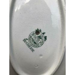 BFK Duchesse antiek Boch servies 1890 zeer sierlijk