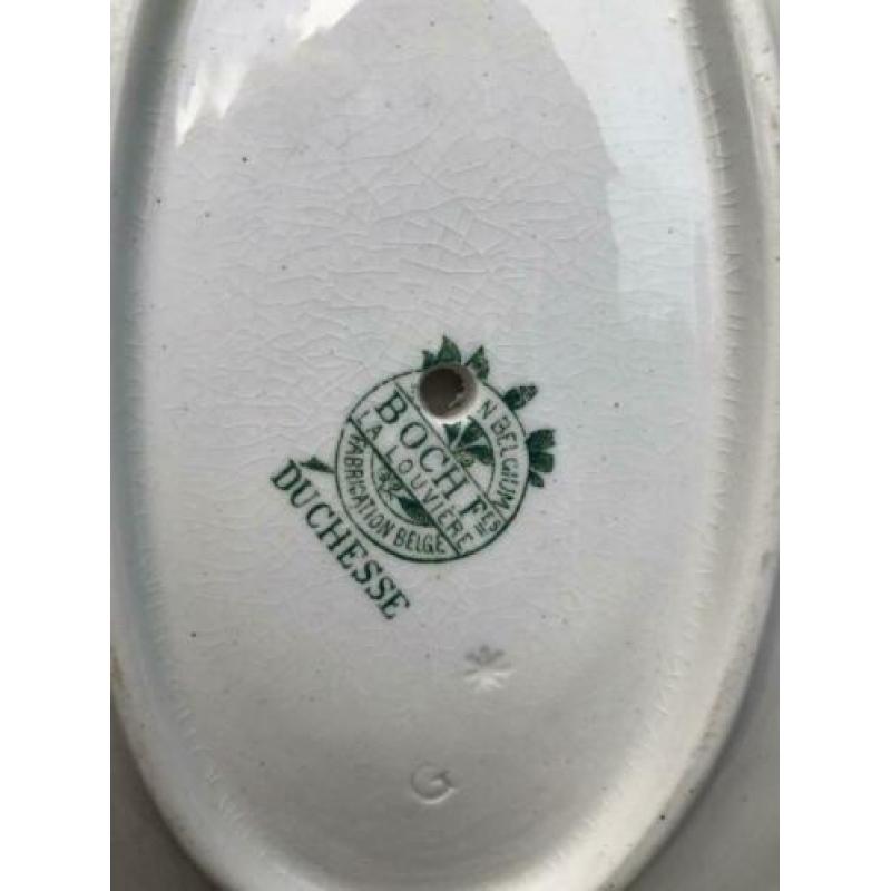 BFK Duchesse antiek Boch servies 1890 zeer sierlijk