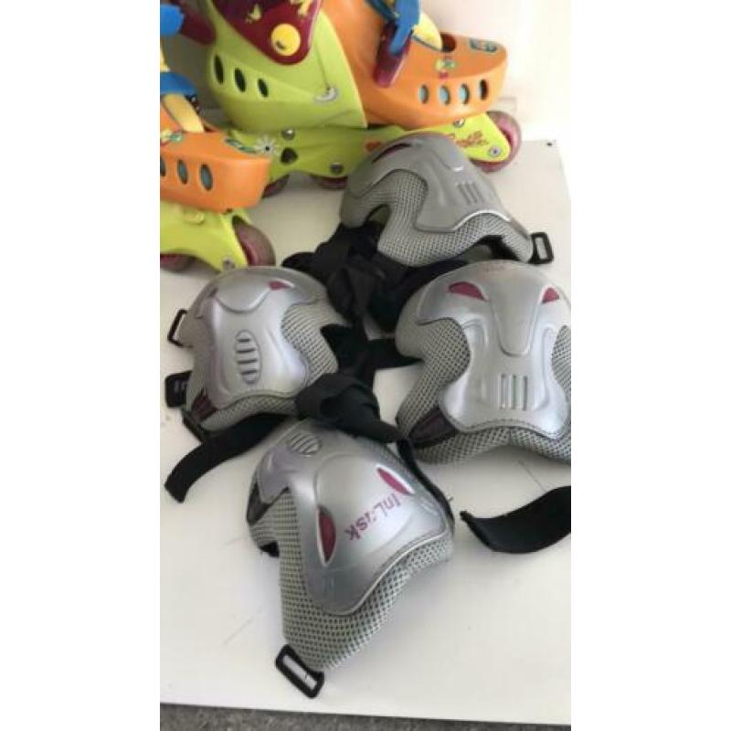 Skeelers maat 34-35-36-37 complete set