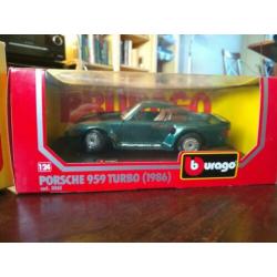 Burago Porsche 959 turbo (1986)