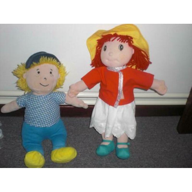 poppen vanaf €2,50 tot €3,50