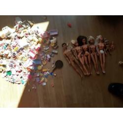 Veel barbies en spulletjes en honden creche