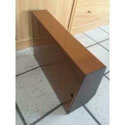 Retro Brabantia keukenrolhouder bruin