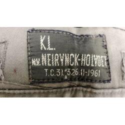 Legerkleding accesoires 70-er jaren