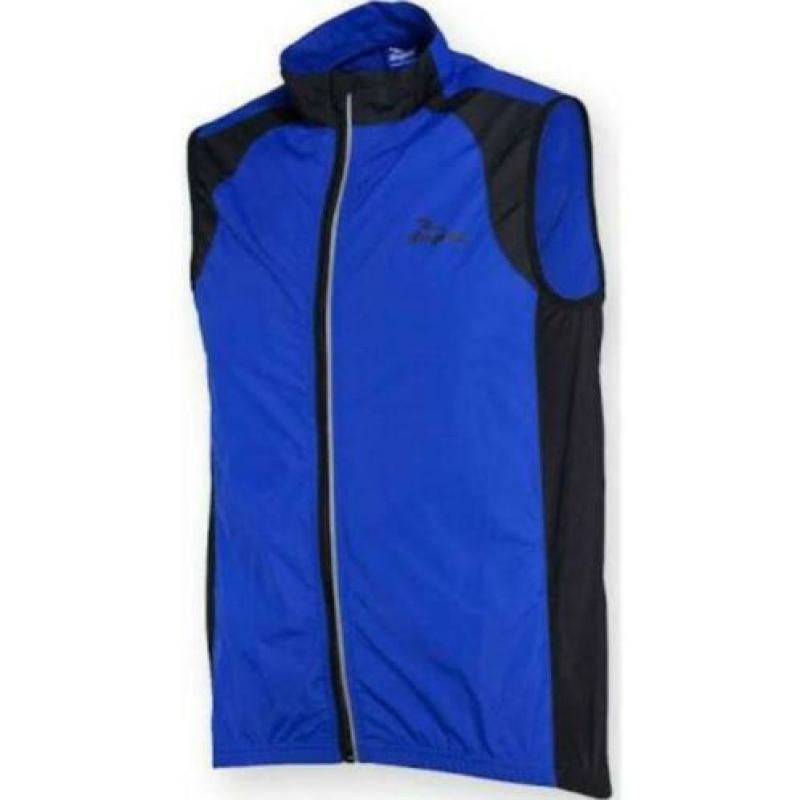 Bodywarmer windstopper Rogelli Canaro blauw