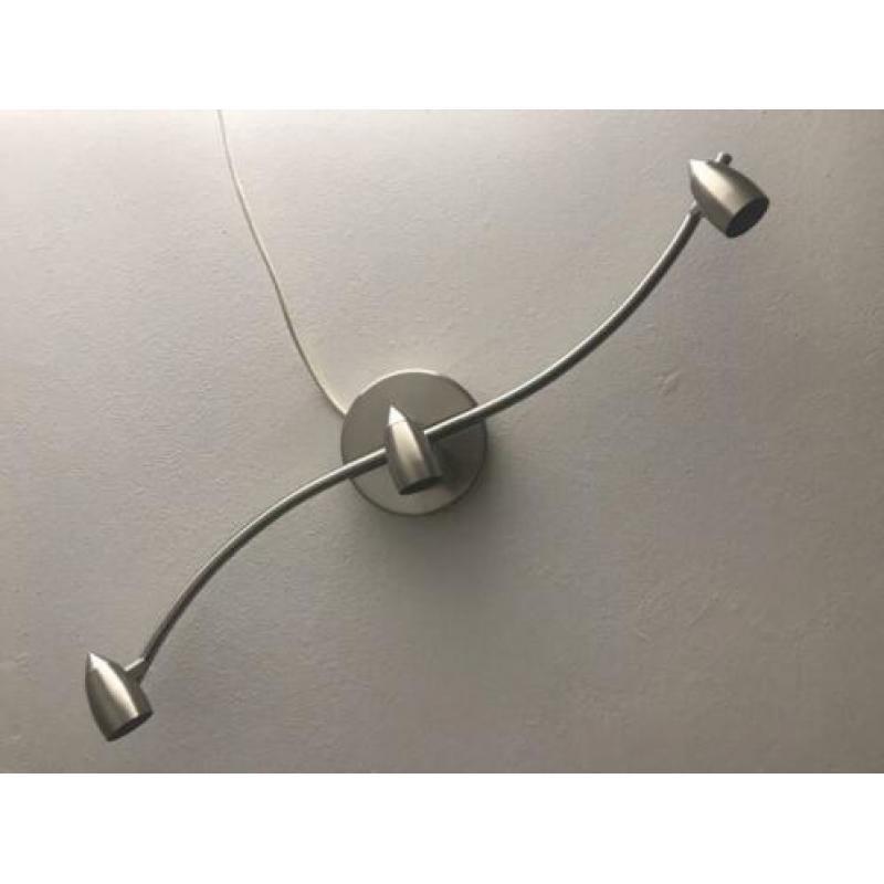 Led of halogeen Plafondlamp (3 spots )