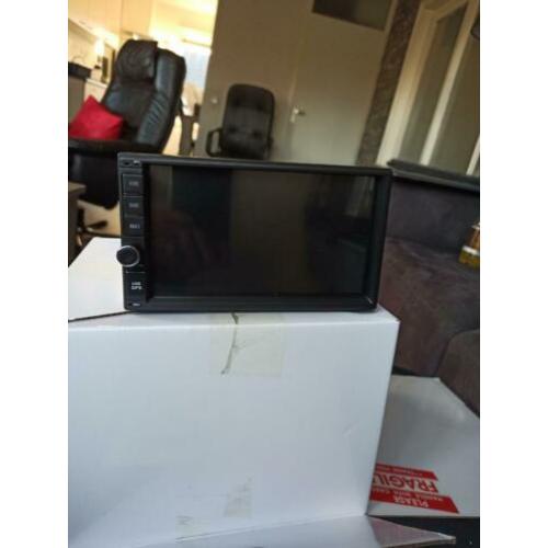 Android 10 7" Quadcore multimedia radio Dubbel DIN met DAB+