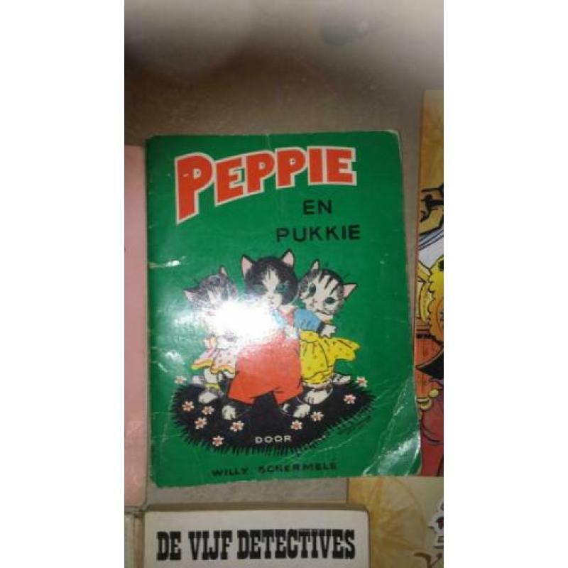 8 leuke kinderboeken. Peppe, piet piraat, de vijf detectives