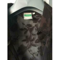 Bruine kanten bloes Benetton mt. M