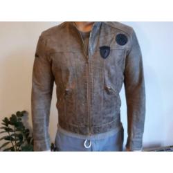 Leren Dolce & Gabbana jas, maat 52