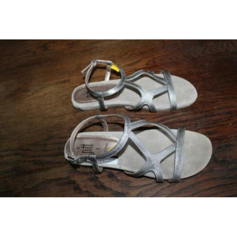 Pitt vlotte zilvere sandalen mt 39 SUPERKOOPJE