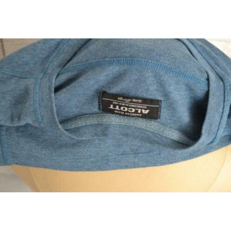 alcott blauw heren shirt in maat L - I12