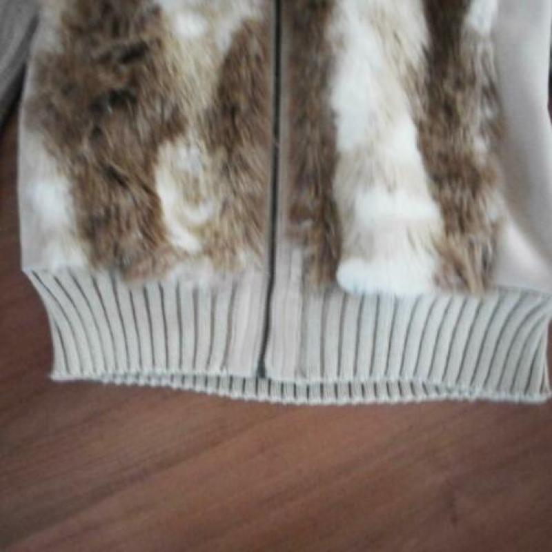 JMLONG VEST MET ZACHTE TEDDY maat XL