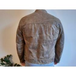 Leren Dolce & Gabbana jas, maat 52