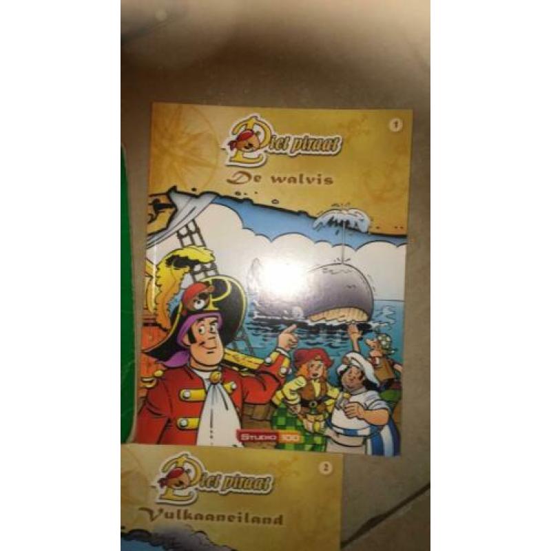 8 leuke kinderboeken. Peppe, piet piraat, de vijf detectives