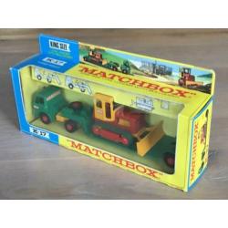 Matchbox King Size K17 - Low Loader with Bulldozer MIB