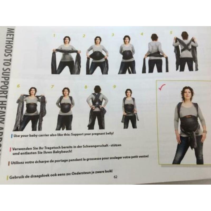 Draagdoek Bykay - jeans zgan