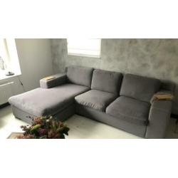 Mooie Driezitsbank grijs loungebank