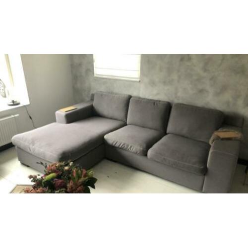 Mooie Driezitsbank grijs loungebank