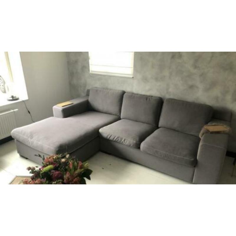Mooie Driezitsbank grijs loungebank