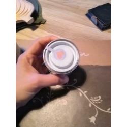 Annie Sloan clear en wit wax + stencil