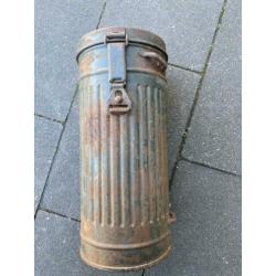 Duitse gasmaskerbus + gasmasker