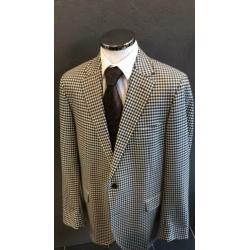 Geruit Colbert van EDUARD DRESSLER by LORO PIANA. Maat 106