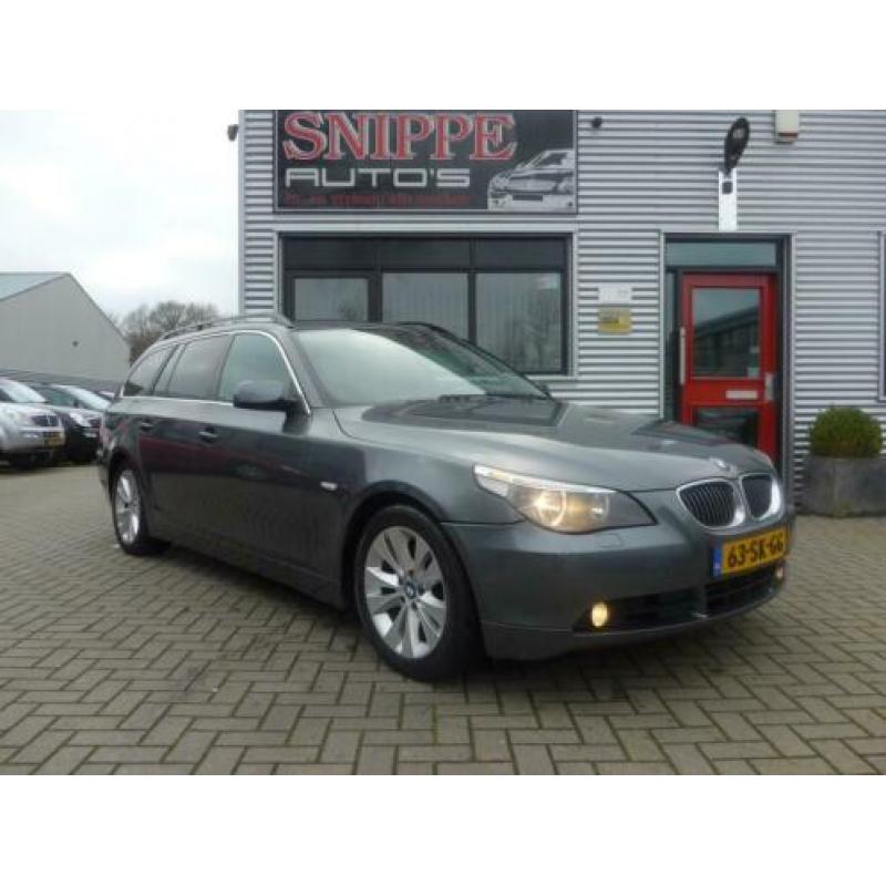 BMW 5-serie Touring 525i Executive -AUTOMAAT-VOLLEDER-GROOT