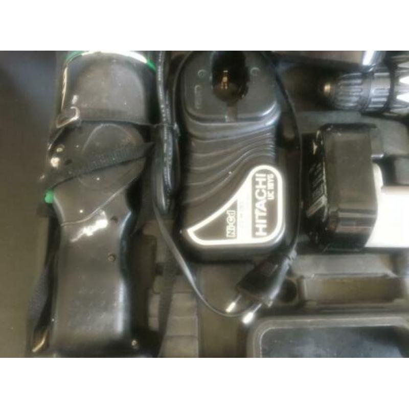 accuboormachine tweemaal Hitachi