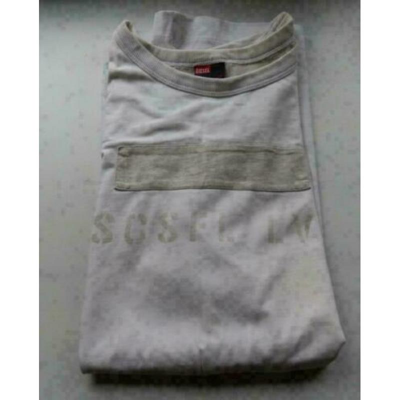 Diesel beige t-shirt maat L