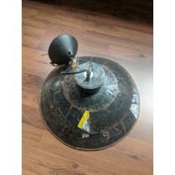 Industriële plafondlamp