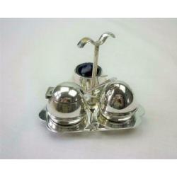 Opruiming Art Deco set 6 dlg. zilverpl./ B2978