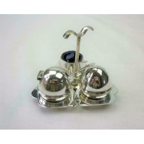 Opruiming Art Deco set 6 dlg. zilverpl./ B2978