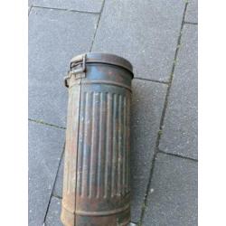 Duitse gasmaskerbus + gasmasker