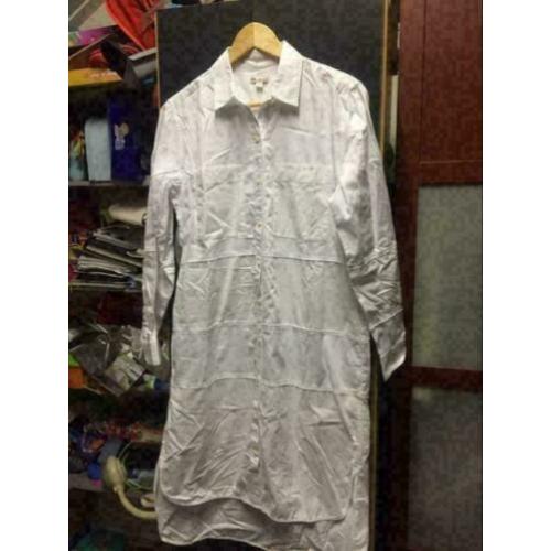 Wit dames tuniek, maat: m/l
