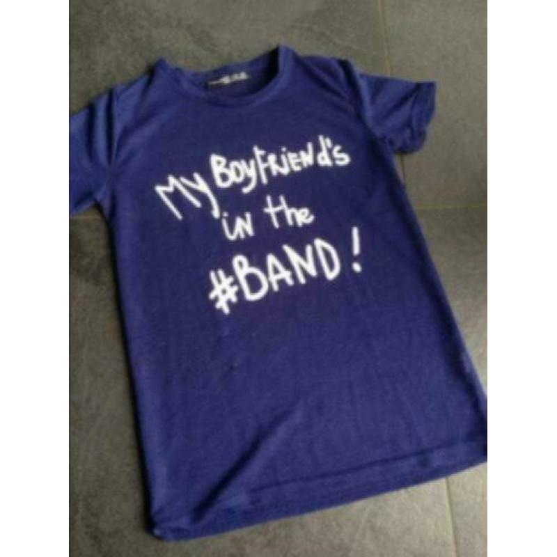 Mooi heel fijn geweven shirt boyband , maatje 32