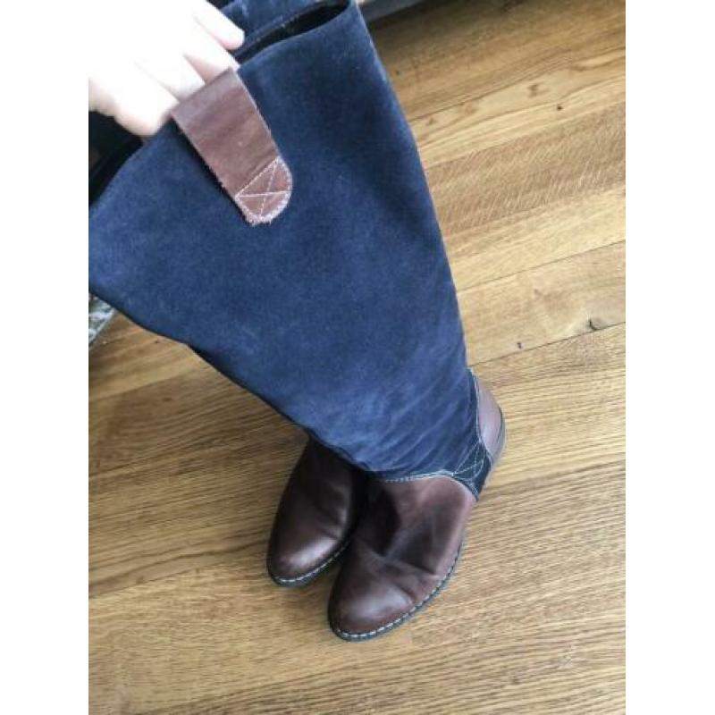 Carmens laarzen donkerblauw 38