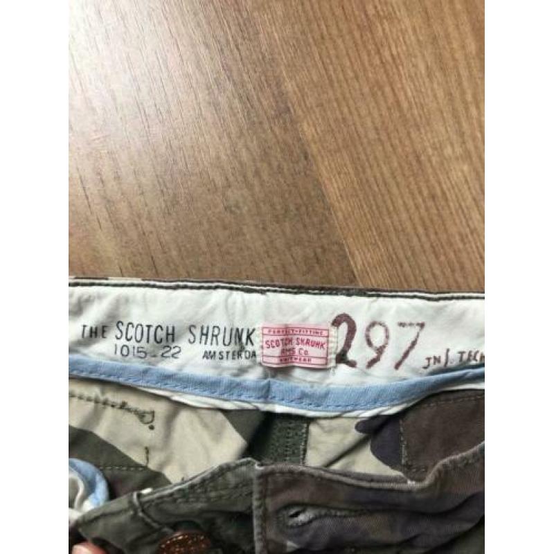 Scotch Shrunk korte camo maat 12/152