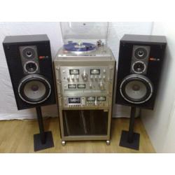 Stereo-sets:Technics, Akai, Pioneer, Sony, Rotel, Kenwood, S